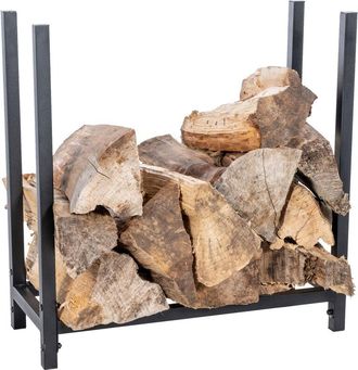 Clp Clp - Le&ntilde;ero De Metal Irondale R&uacute;stico Negro