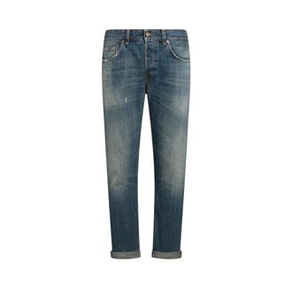 Dondup Icon Straight Jeans - - Jeans - Uomo - Blu - W38