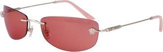 Versace Runway Sunglasses - female - Versace - Sunglasses - Gray - 60 MM - Accessories