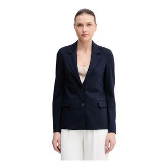 Benetton Dames, Jassen, Blauw, Maat: XS Leer