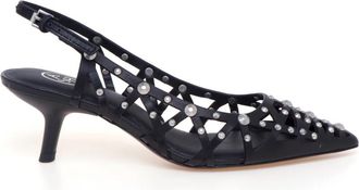 Ash Bizarre Sling-back - Dames - Pumps - Zwart - 37 EU - Leer - Schoenen