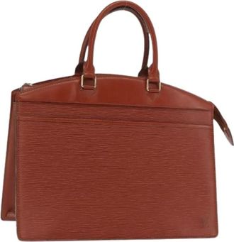 Louis Vuitton Pre-owned Handbags, female, Brown, Size: ONE SIZE Pre-owned Leather Handbag