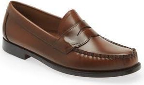G.H. Bass & Co. Logan Leather Penny Loafer in Brown at Nordstrom Rack, Size 7.5