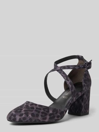 Tamaris Tamaris Pumps mit Kreuzriemen in Mittelgrau, Gr&ouml;&szlig;e 36