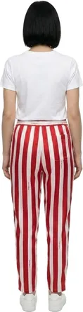 Dolce & Gabbana Womens Multicolor Silk Casual Pants
