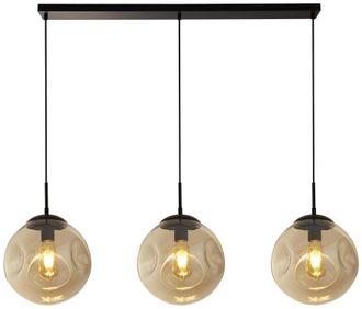 Searchlight Dimmbare Design Pendellampe Punch 121 cm, 3-flammig