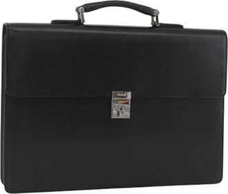 Gucci Pre-owned Business Bag - Dames - Vintage Handtas - Zwart - ONE Size - Leer - Vintage
