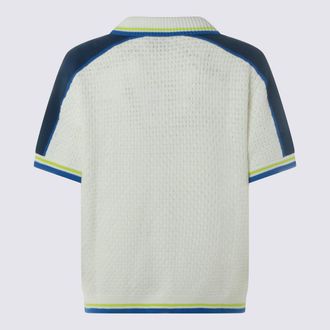 Casablanca Mens Shirts White Blue Co Pl