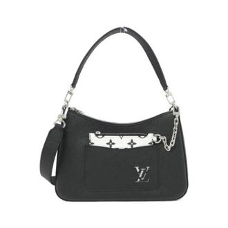 Louis Vuitton Pre-owned Epi Marelle Calf Shoulder Bag - Dames - Pre-owned - Zwart - Maat: ONE Size Leer