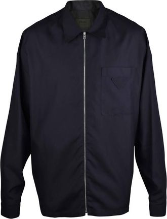 Prada Ritshemd Blauw