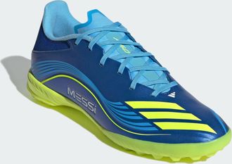 adidas adidas Performance Unisex F50 Messi League Turf Boots - Dark Blue - Size UK 11.5