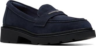 Clarks Collection Lauryl Step Suede Loafer