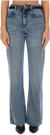 Isabel Marant Belvira Jeans - Dames - Flared Jeans - Blauw - XS - Katoen - Jeans