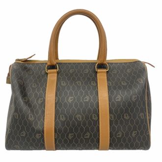 Dior Brown Pvc Boston Bag (Pre-Owned)