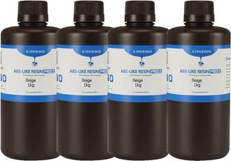 OEM Resina Para Impresora 3d, Lavable Con Agua, Compatible Con Impresoras Lcd, 4 Kg De Resina Abs Color Beige