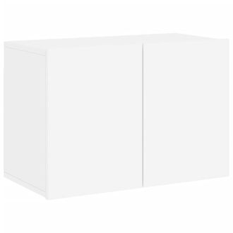 vidaXL Mueble Para Tv De Pared Blanco 60x30x41 Cm Vidaxl