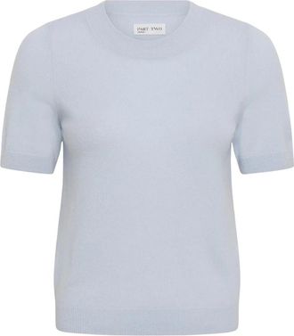 Part Two Natanya Top - Dames - Ronde hals truien - Blauw - S - Wol - Truien & Vesten