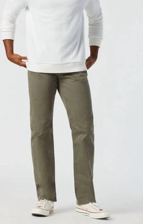 Mavi Mens Zach Twill Pant In Dusty Olive