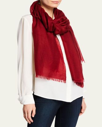 Sofiacashmere Lightweight Cashmere Scarf