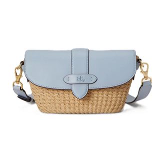 Ralph Lauren Cross Body Bags, female, Blue, Size: ONE SIZE Lynden Shoulder Bag - Small