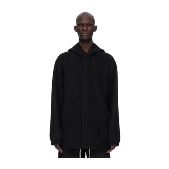 Rick Owens Hooded Tour Jacket - Heren - Sweatshirts & Hoodies - Zwart - Maat: M Kasjmier