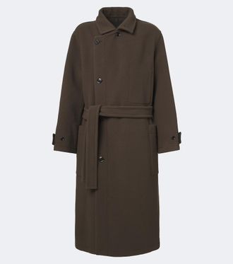 Christophe Lemaire Wool wrap coat