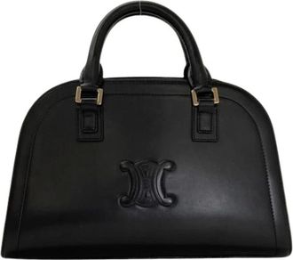 Celine Pre-owned Handbags, female, Black, Size: ONE SIZE Pre-owned Vintage Handbag