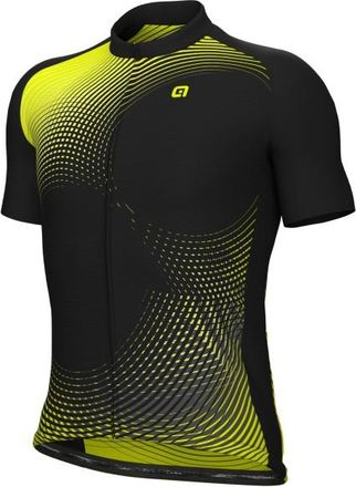Al&eacute; Optical S/S Jersey Velotrikot f&uuml;r Herren | schwarz