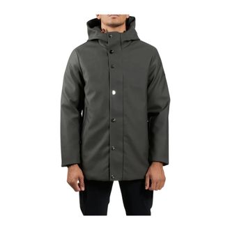 H&egrave;SKIMO Heren, Jassen, Groen, Maat: XL Leer
