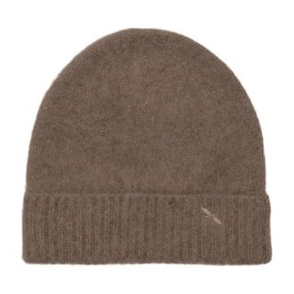 BTF-CPH Btfcph - Cashmere Blend Beanie - Dames - Accessoires - Bruin - Maat: ONE Size Kasjmier