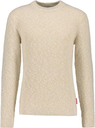 Joop Ronde hals gebreid - Dames - Ronde hals truien - Beige - L - Truien & Vesten