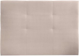 Colchones Aznar Cabecero De Cama Deco Tapizado En Tela Beige - Cama De 105