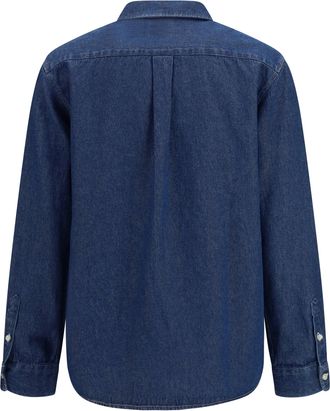 Deperlu Womens Cotton Shirt Giorgia Denim
