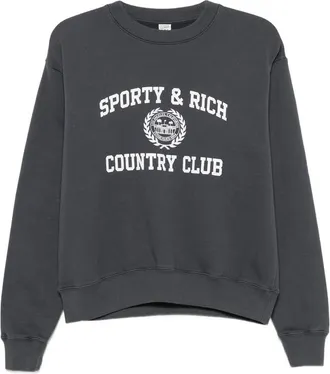 Sporty & Rich Logo-print Sweater