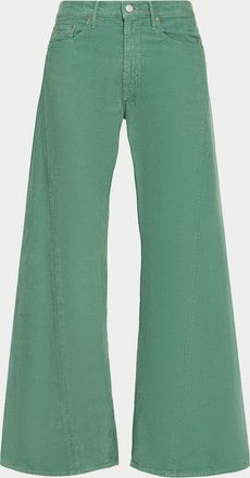 Mother The Lemon Twist Wide-Leg Pants