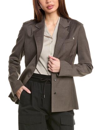 Helmut Lang Combo Wool Shirt