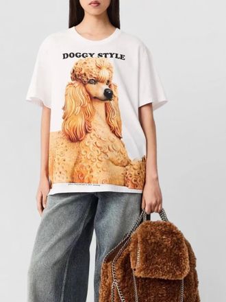 Stella McCartney jeff koons graphic crewneck t shirt