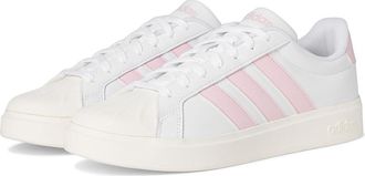 adidas Streettalk Womens Shoes White/Clear Pink/White : 6.5 B - Medium, Rubber