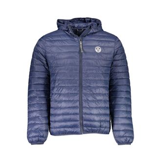 North Sails Blue Polyamide Mens Mens Jacket