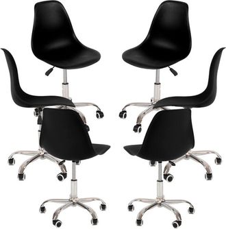 Regalos Miguel Regalos Miguel - Packs Sillas - Pack 6 Sillas Dicron - Negro