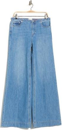 Alice & Olivia Slay Low Rise Wide Leg Jeans in Celine Vintage at Nordstrom Rack, Size 24