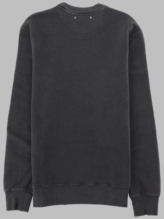 Golden Goose Cotton Regular Fit Sweatshirt - Charcoal