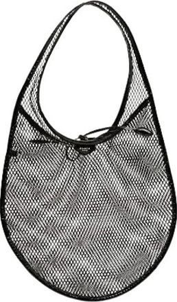 Alaia Pre-owned Shoulder Bags, female, Black, Size: ONE SIZE Pre-owned Mesh Hobo Bag