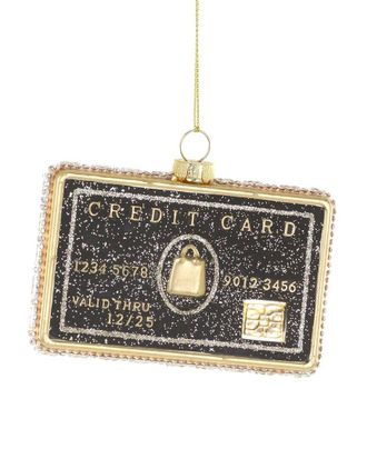 Cody Foster & Co. Handmade Black Credit Card Ornament