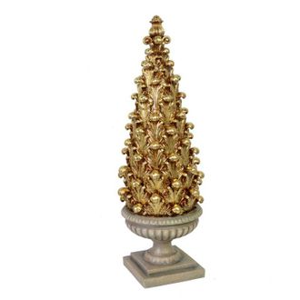 Vacchetti Vacchetti - Rbol Resina Oro Cm18x18h52,7