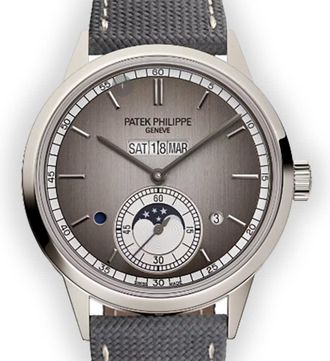 Patek Philippe Grand Complications Perpetual Hand Wind Day-Night Grey Dial Mens Watch 5236P-011