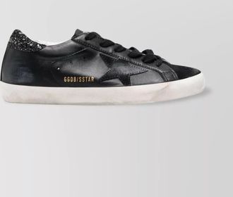 Golden Goose leather low-top sneakers