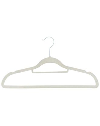 J&V Textiles 120 Pack Of Premium Velvet Non-Slip Hangers With 360 Degree Rotatable Hook