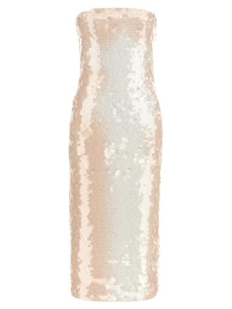 Sportmax Multicolor Polyamide Midi Womens Dress