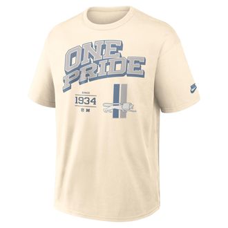 Nike Detroit Lions Max90 Nike Mens NFL T-Shirt in Brown | 04T615A9SV-S0W